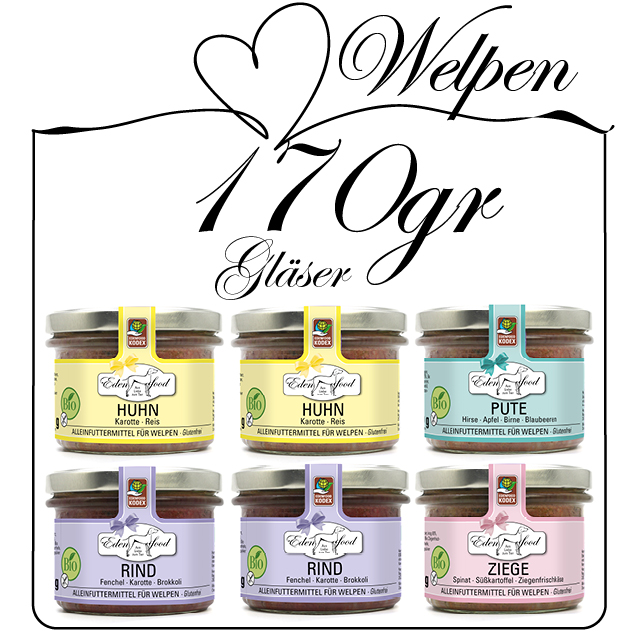 Probierpaket Welpe - 6x170g