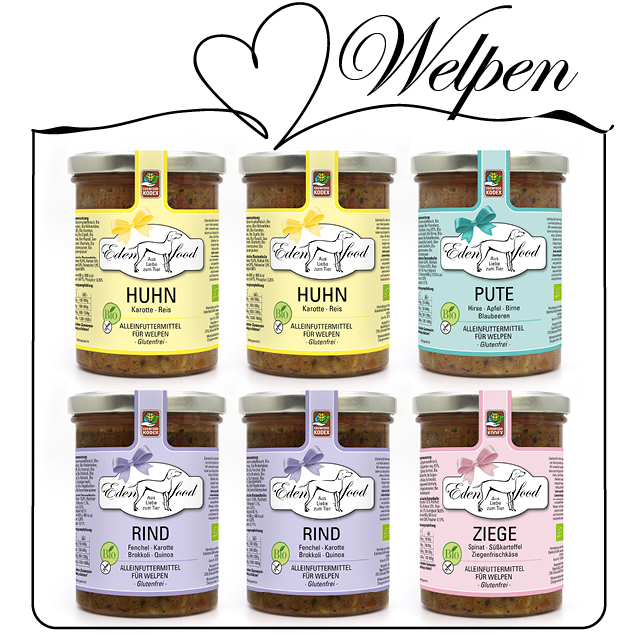 Probierpaket Welpe - 6x370g