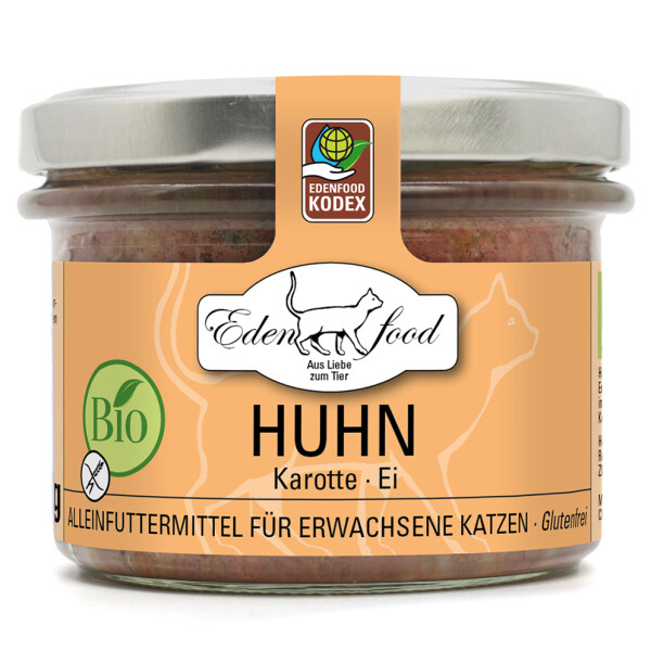 Edenfood Katzenfutter Bio-Huhn