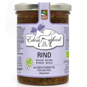 Edenfood Welpenfutter Bio Rind