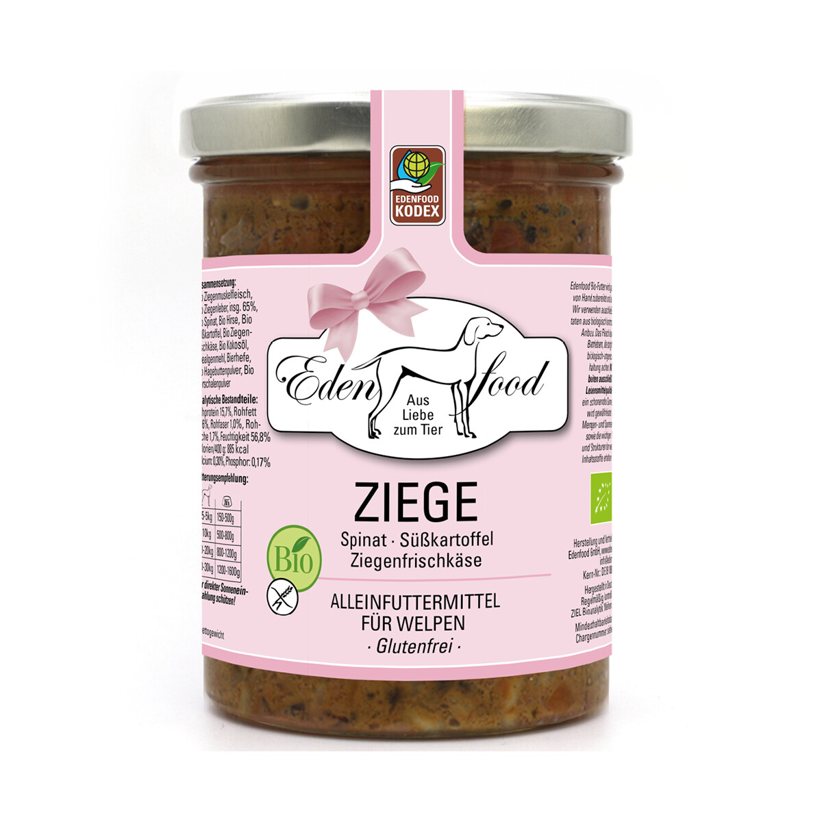 Edenfood Welpenfutter Bio Ziege