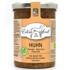 Edenfood Hundefutter Bio Huhn 370g