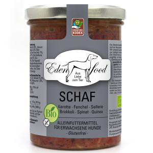 Edenfood Hundefutter Bio Schaf 2, 370g