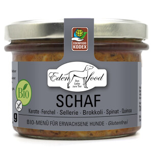 Edenfood Hundefutter Bio Schaf 2, 170g
