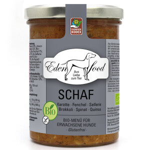 Edenfood Hundefutter Bio Schaf 2, 370g
