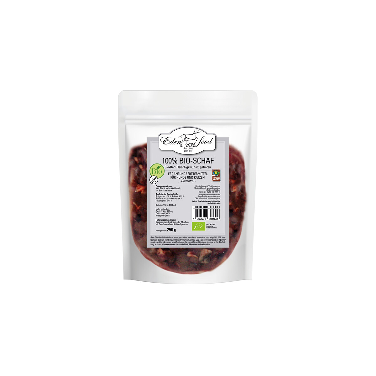 100% BARF Bio-Schaf von Edenfood