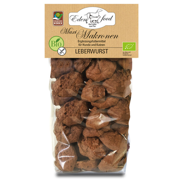 Leckerli Bio-Makronen Leberwurst (150g)