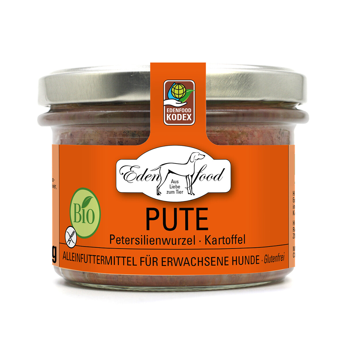 Edenfood Hundefutter Bio Pute 170g