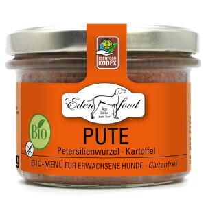 Edenfood Hundefutter Bio Pute 170g