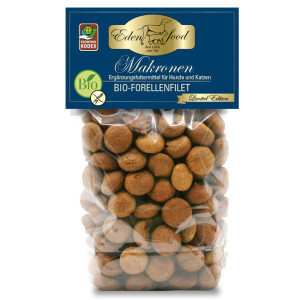 Leckerli Bio-Mini-Makronen Forellenfilet  (100g)