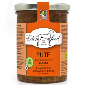 Edenfood Hundefutter Bio Pute 370g