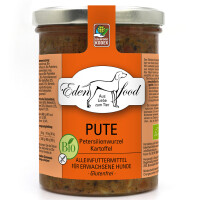 Edenfood Hundefutter Bio Pute 370g