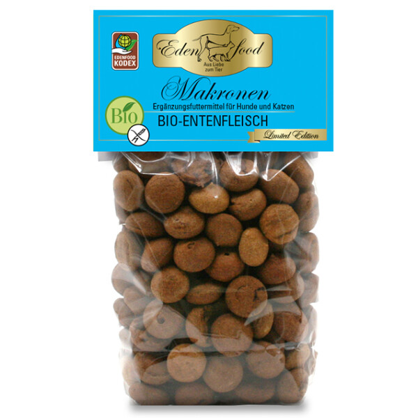 Leckerli Bio-Mini-Makronen Entenfleisch (100g)