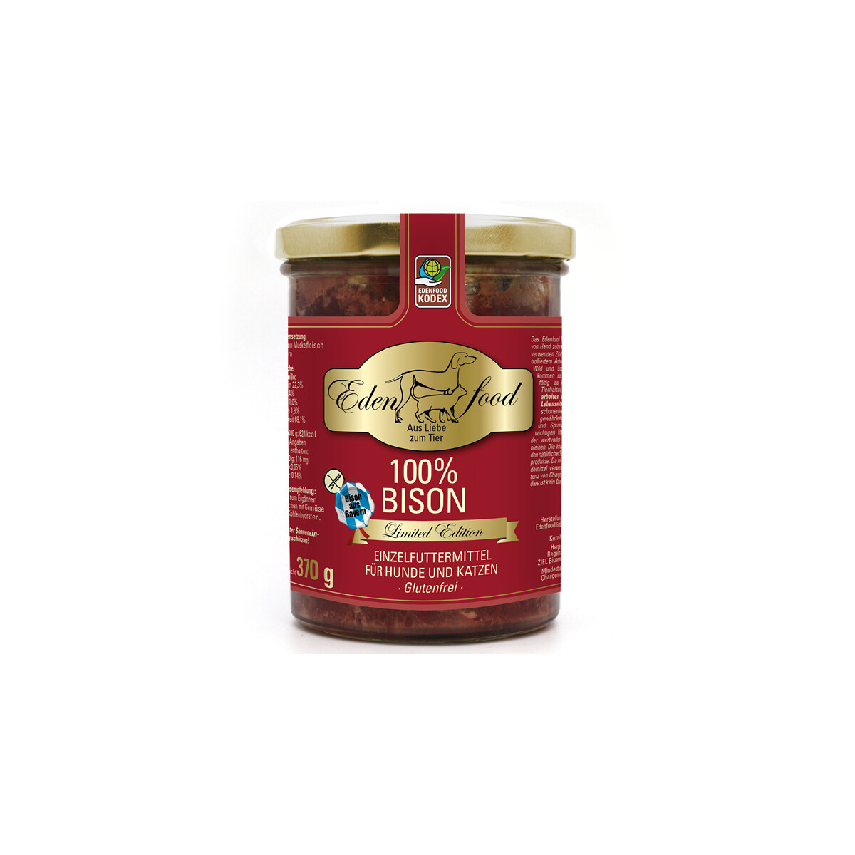 100% Bison aus Bayern - limited edition (370g)
