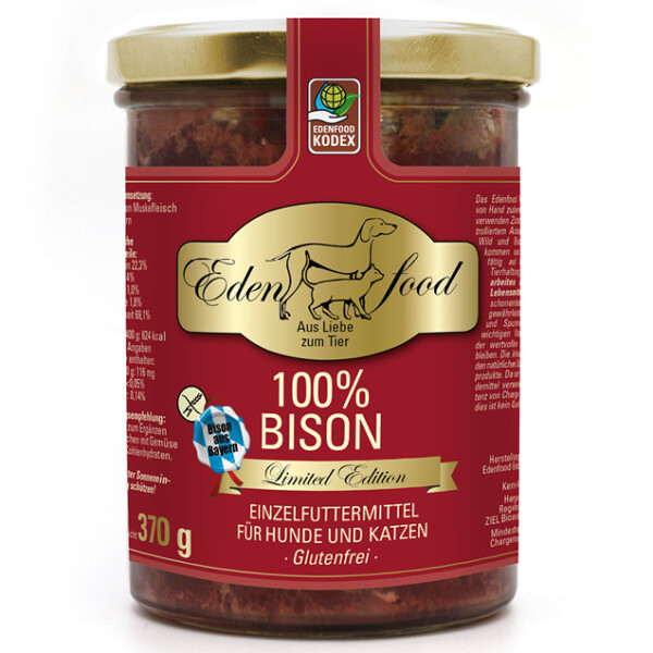 100% Bison aus Bayern - limited edition (370g)