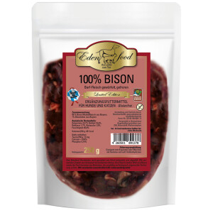 100% BARF Bison aus Bayern - limited edition (250g)