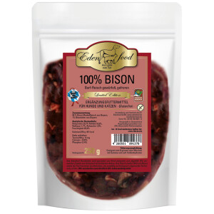 100% BARF Bison aus Bayern von Edenfood