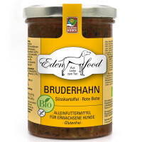 Edenfood Hundefutter Bio Bruderhahn 370g
