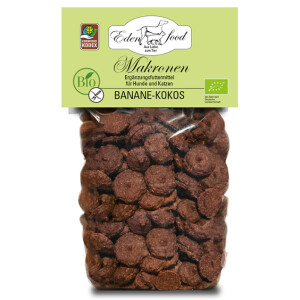 Leckerli Mini-Makronen Banane-Kokos (100g)