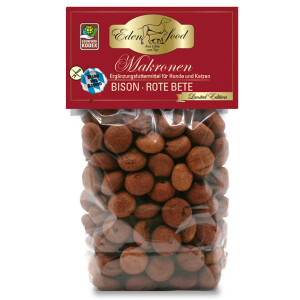 Leckerli Mini Makronen Bayerisches Bison mit Rote Bete...