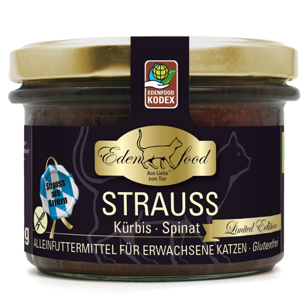 Edenfood Katzenfutter Bio-Rind