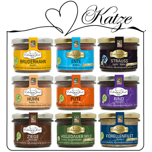 Probierpaket Katze - 9x200g