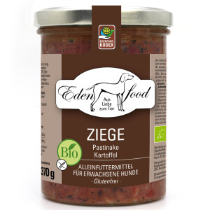 Edenfood Hundefutter Bio-Ziege 2, 370g