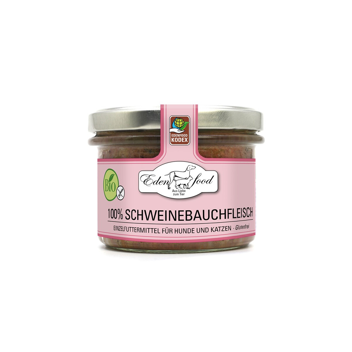 100% Bio-Schweinebauchfleisch (170g)