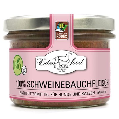 100% Bio-Schweinebauchfleisch (170g)