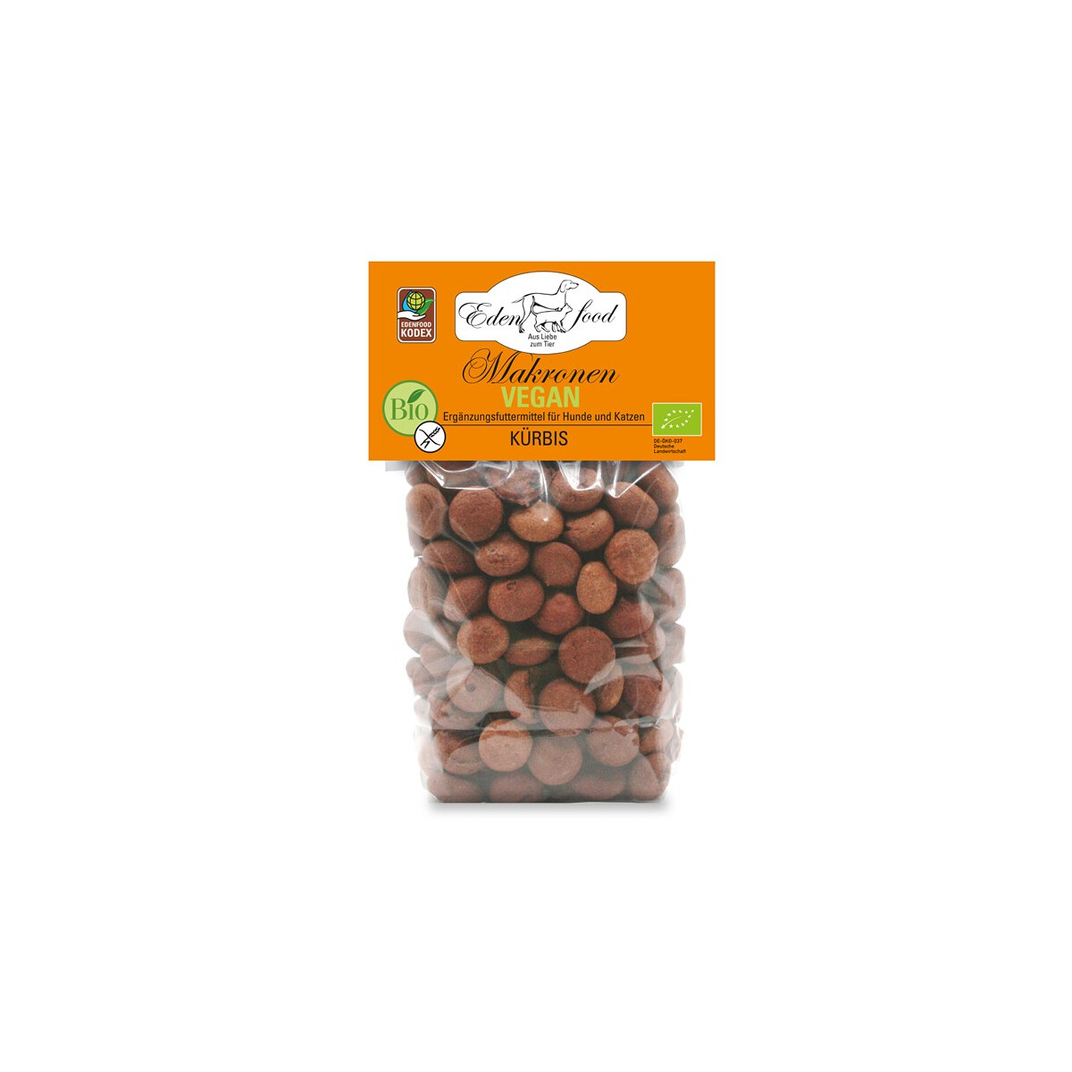 Leckerli Bio-Makronen-Kürbis Vegan (100g)