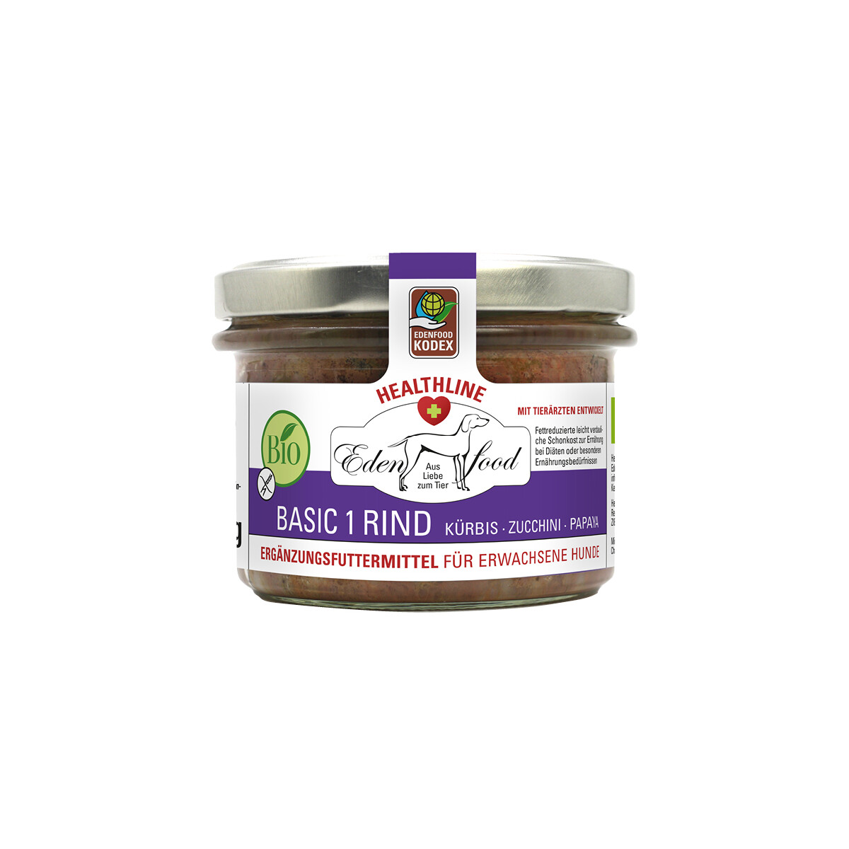 Bio-Healthline BASIC 1 Rind 170g von Edenfood