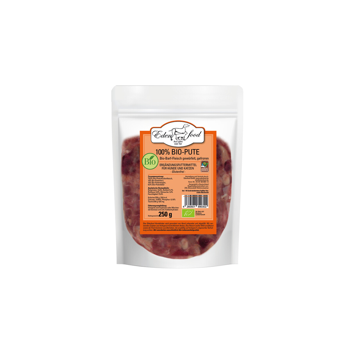 100% BARF Bio-Pute von Edenfood