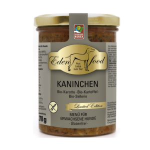 Edenfood Bio-Kaninchen Hundefutter – Hypoallergenes...