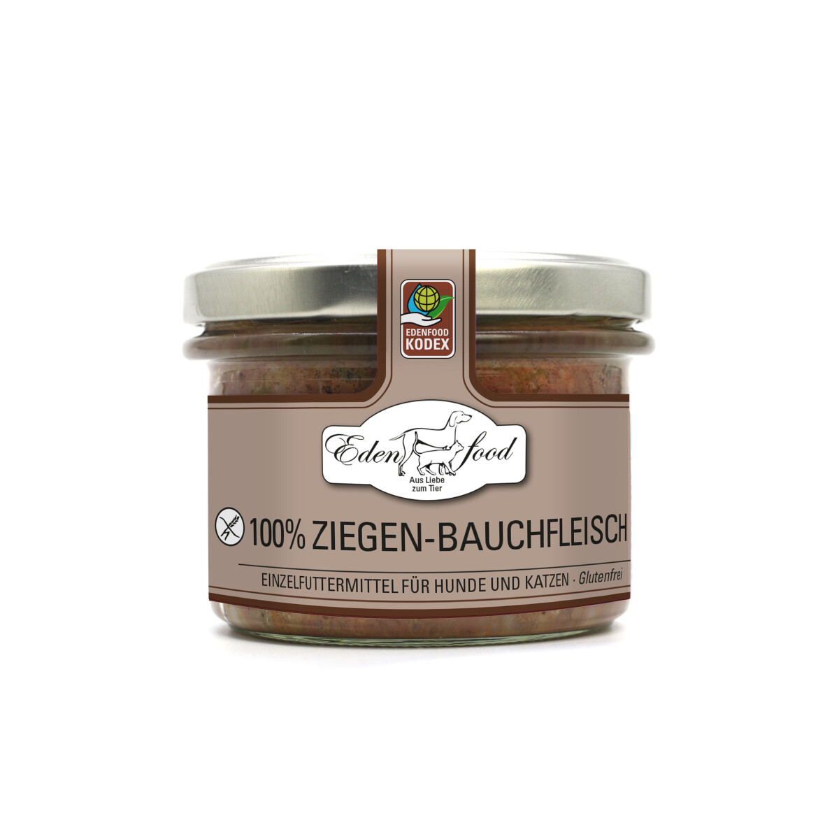 100% Ziegen-Bauchfleisch (170g) box