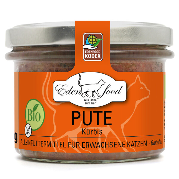 Edenfood Katzenfutter Bio-Pute