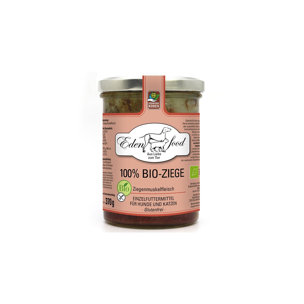100% Bio-Ziege (370g)