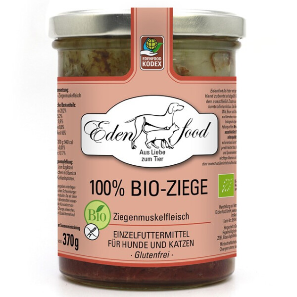 100% Bio-Ziege (400g)