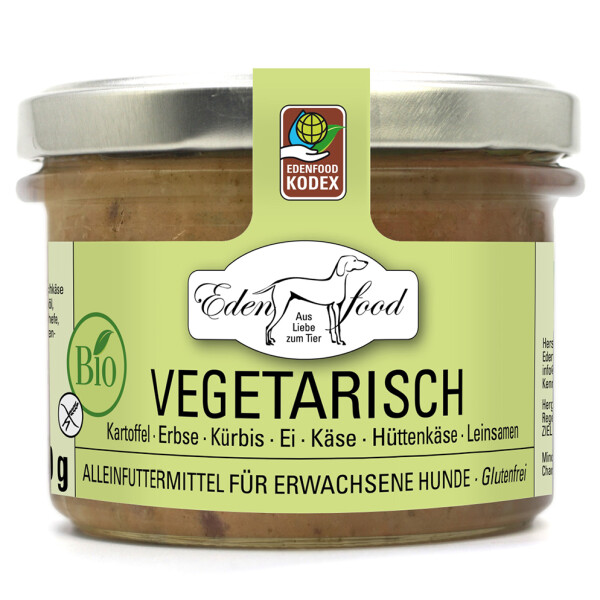 Edenfood Hundefutter Bio Vegetarisch 170g