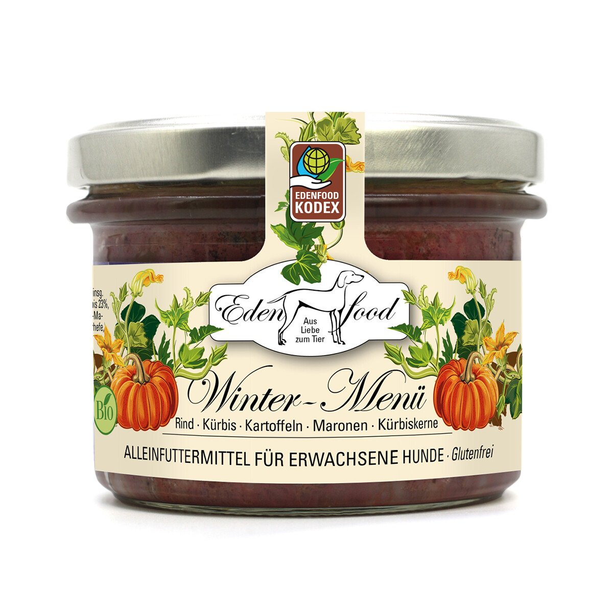 Edenfood Hundemenü Bio Winter 170g