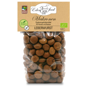 Leckerli Bio-Mini-Makronen Leberwurst (100g)