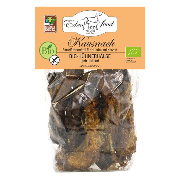 Bio-Hühnerhälse getrocknet (100g)