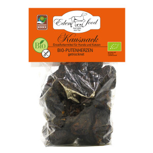 Bio-Putenherzen getrocknet (150g)
