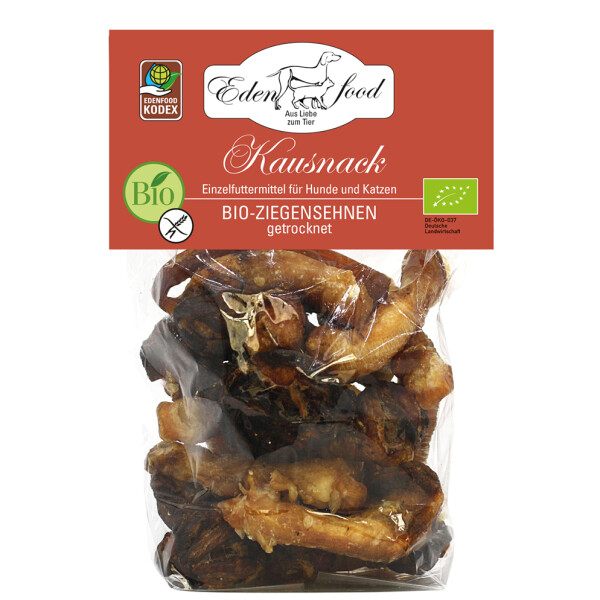 Bio-Ziegensehnen kurz - getrocknet (100g)