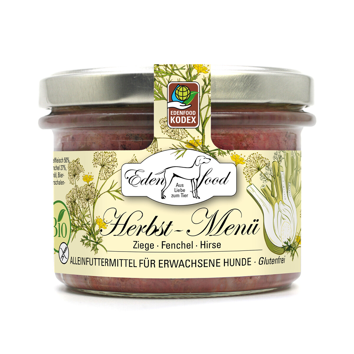Edenfood Hundemenü Bio Herbst 170g