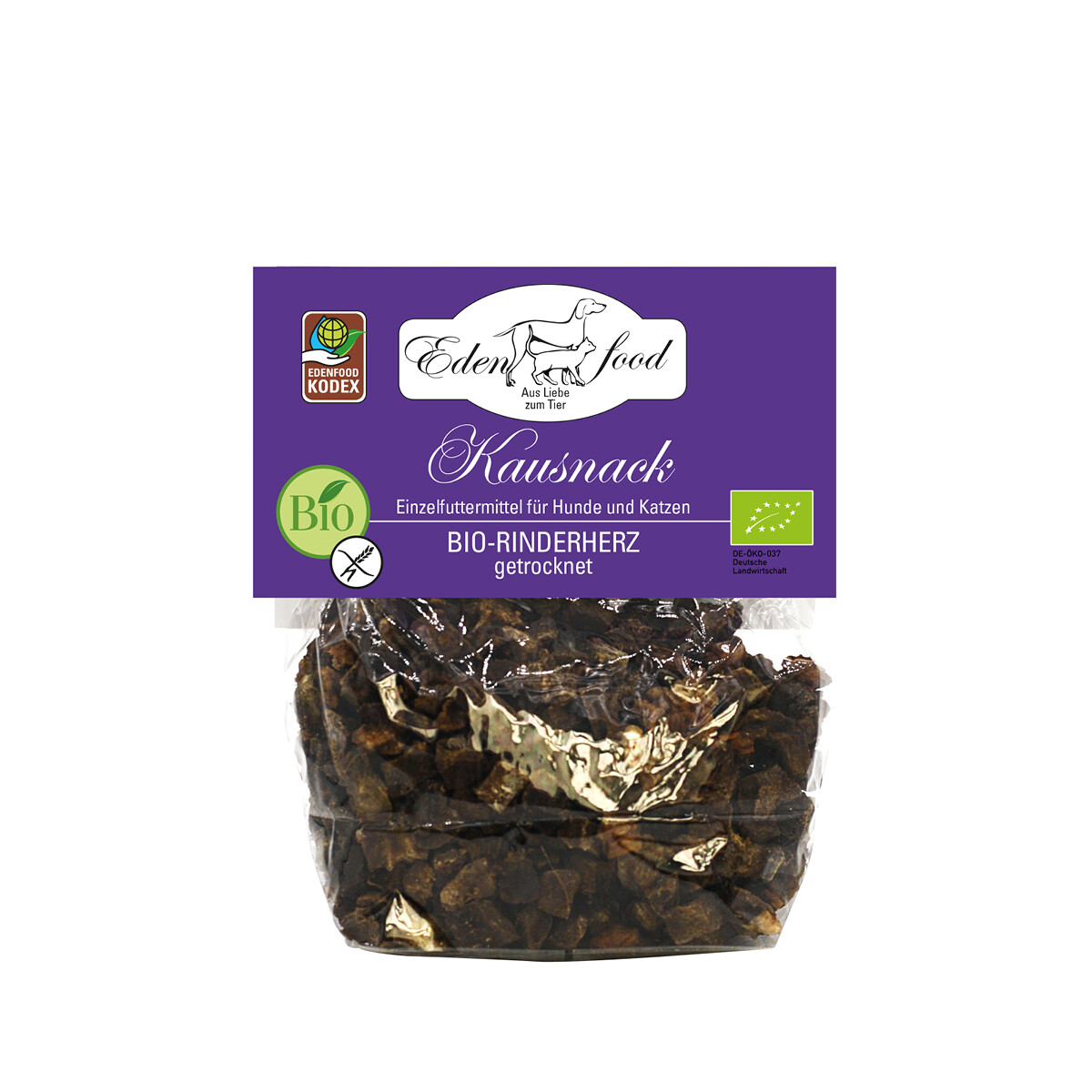 Bio-Rinderherzen getrocknet (100g)